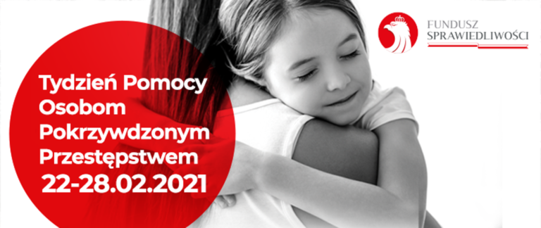 TYDZIEŃ POMOCY OSOBOM POKRZYWDZONYM PRZESTĘPSTWEM – 2022