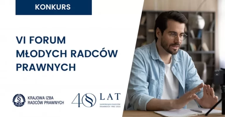 VI FORUM MŁODYCH RADCÓW PRAWNYCH