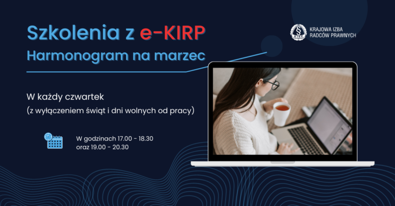 SZKOLENIA NA PLATFORMIE E-KIRP