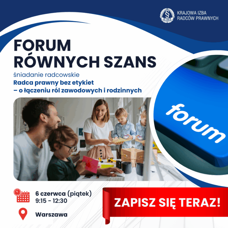 ZAPROSZENIE NA FORUM RÓWNYCH SZANS