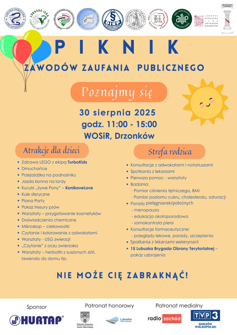 Poznajmy się!, czyli Piknik Zawodów Zaufania Publicznego